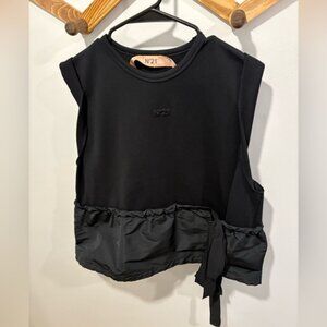 N°21 Black Sleeveless Top/Sweater/blouse